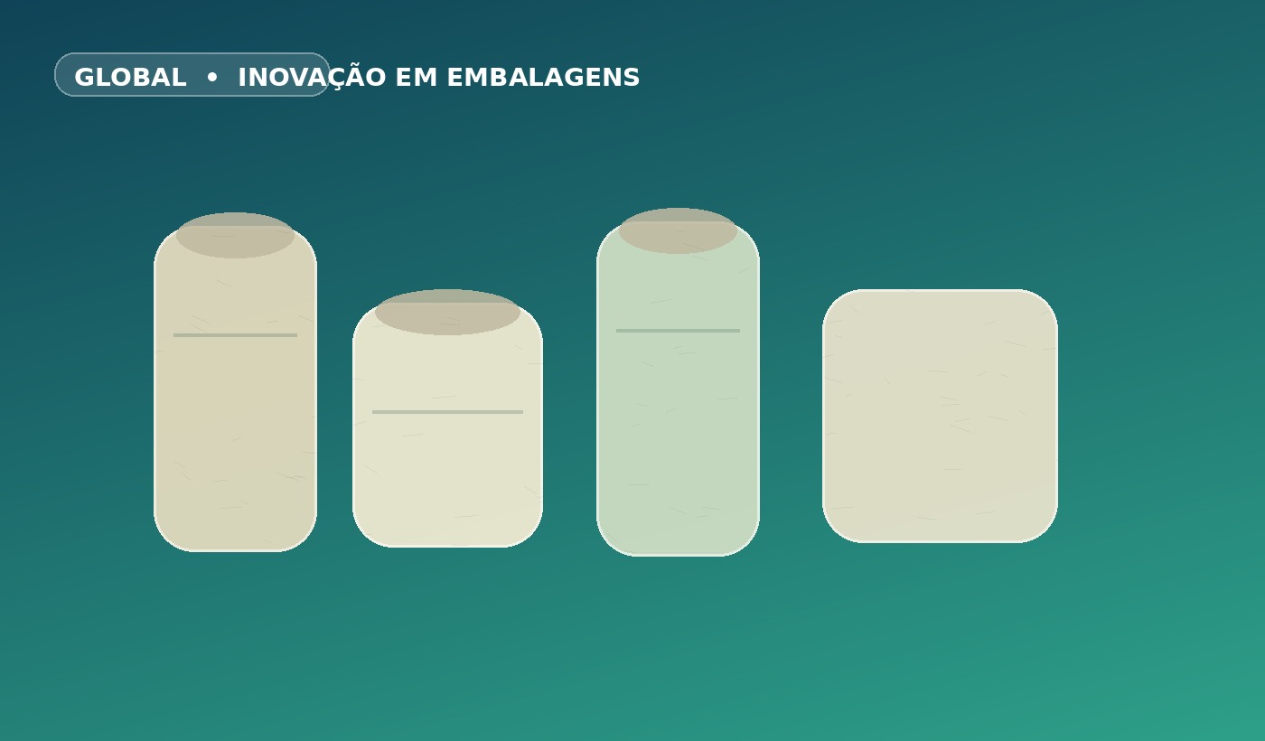 Depois do plástico, a indústria procura a próxima geração de embalagens