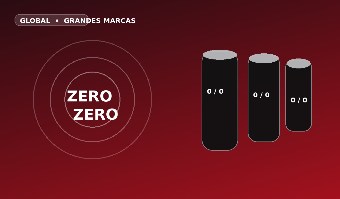 Coca-Cola leva Zero Zero para novos mercados da Ásia e América Latina